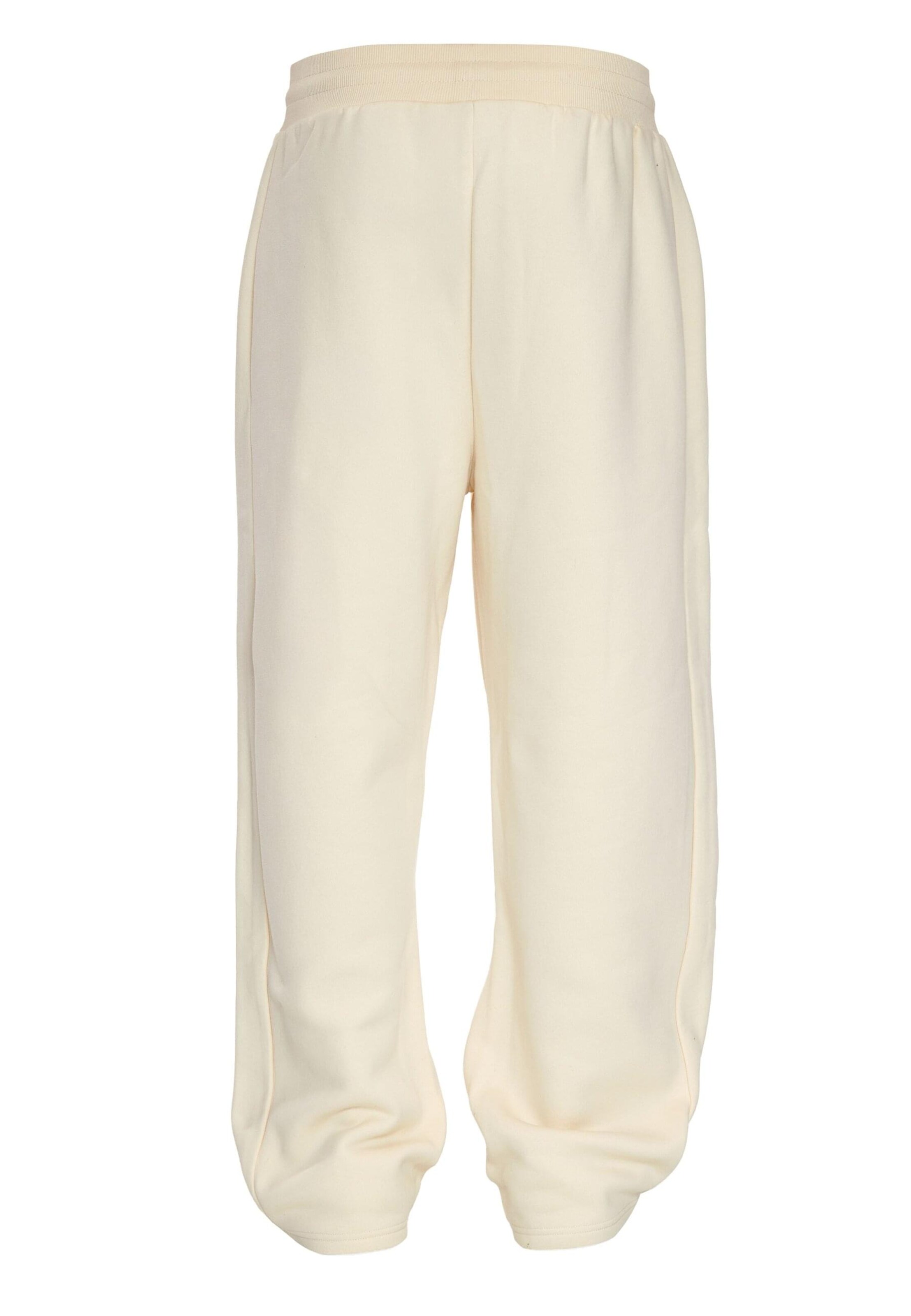 Dropsize Широка кройка Панталон в бяло