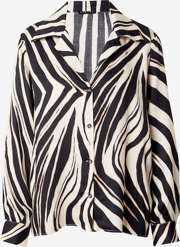 Sisley Blouse in Zwart: voorkant