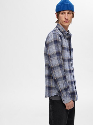 Regular fit Camicia 'SLHOwen' di SELECTED HOMME in blu