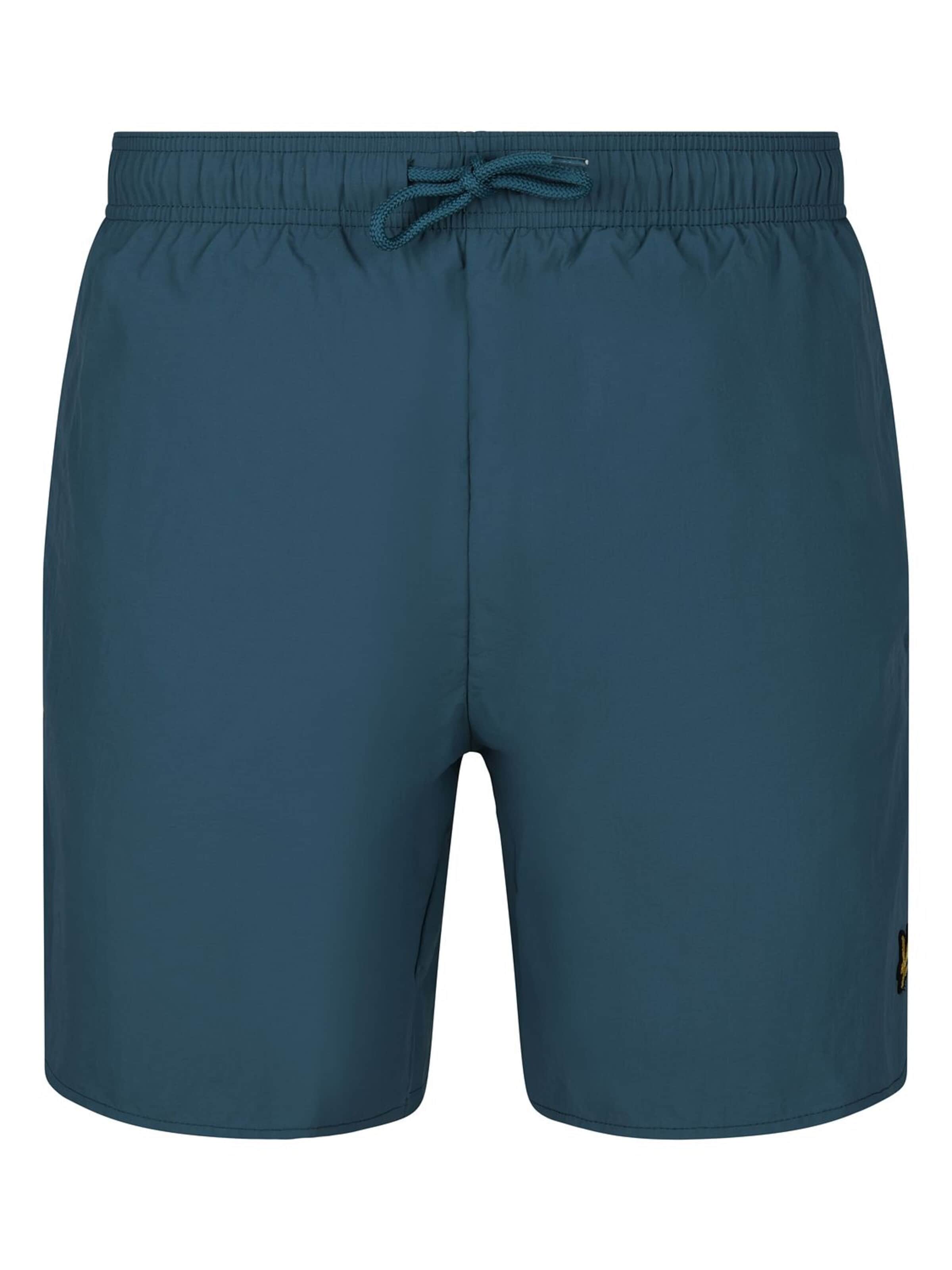 Shorts de bain Lyle & Scott en vert : devant