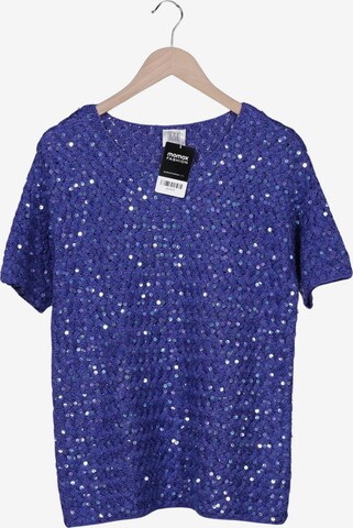 MADELEINE Pullover L in Blau: Vorderseite