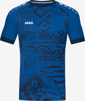 T-Shirt fonctionnel 'Tropicana' JAKO en bleu : devant