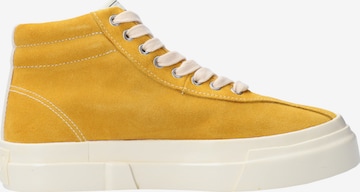 Stepney Workers ClubVisoke tenisice - žuta boja: prednji dio