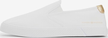 TOMMY HILFIGER Slip-Ons in White: front