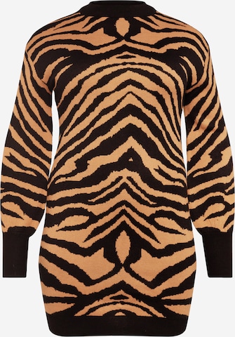 Pullover di Dorothy Perkins Curve in marrone: frontale