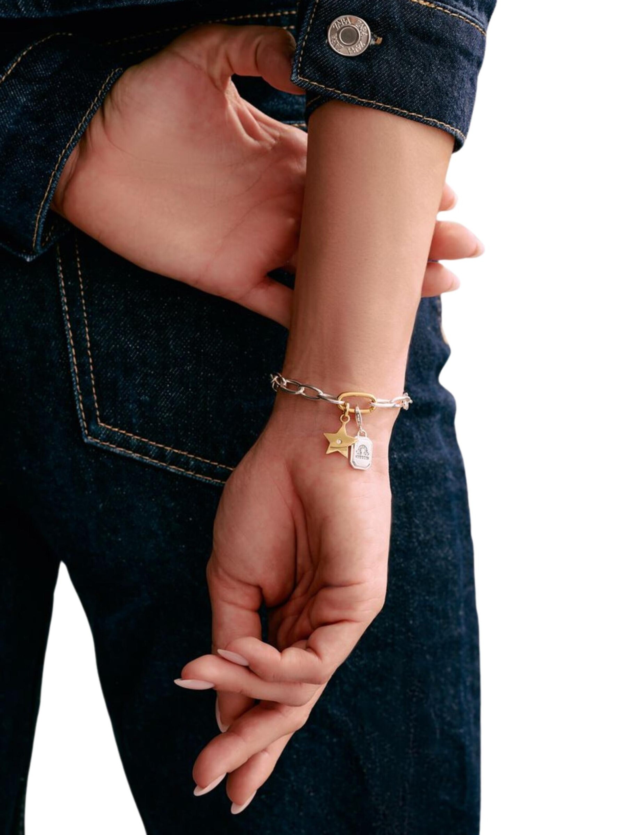 Bracelet Thomas Sabo en or : devant