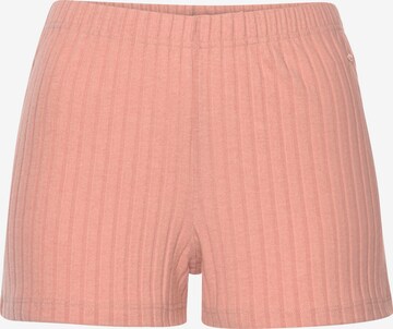 Pantaloncini da pigiama di s.Oliver in rosa: frontale