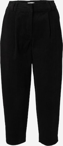 Tapered Pantaloni de la TOPSHOP pe negru: față