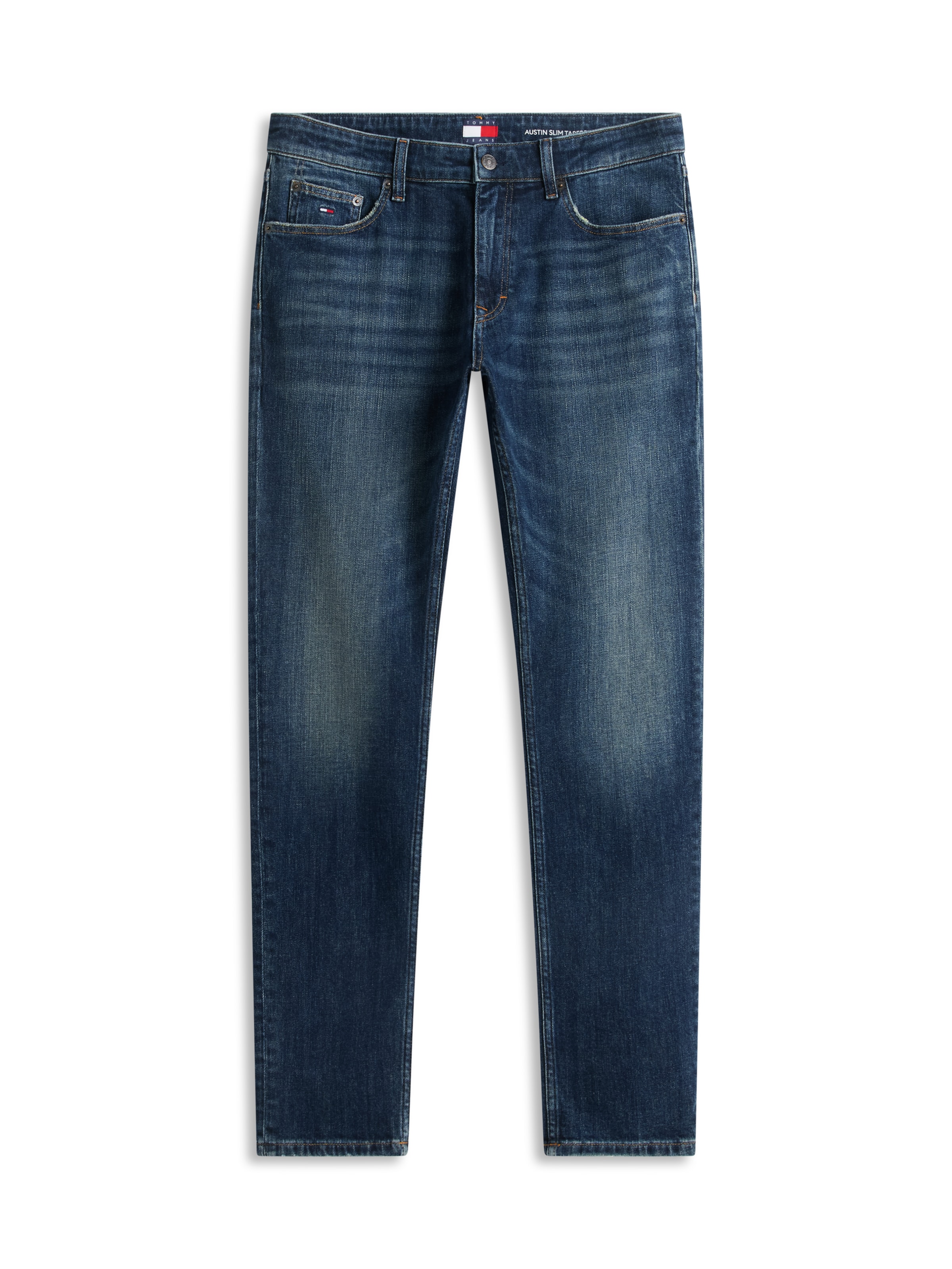 Tommy Jeans Slimfit Jeans 'AUSTIN' in Blau: Vorderseite