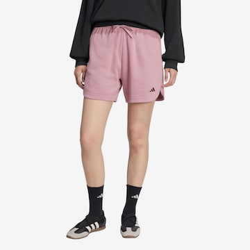 ADIDAS SPORTSWEAR Loosefit Housut 'Studio' värissä lila: etupuoli