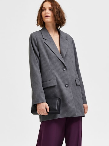 Blazer 'Anni' di SELECTED FEMME in grigio