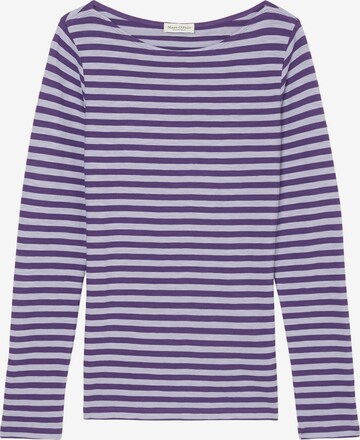 Marc O'Polo Shirt in Lila: voorkant