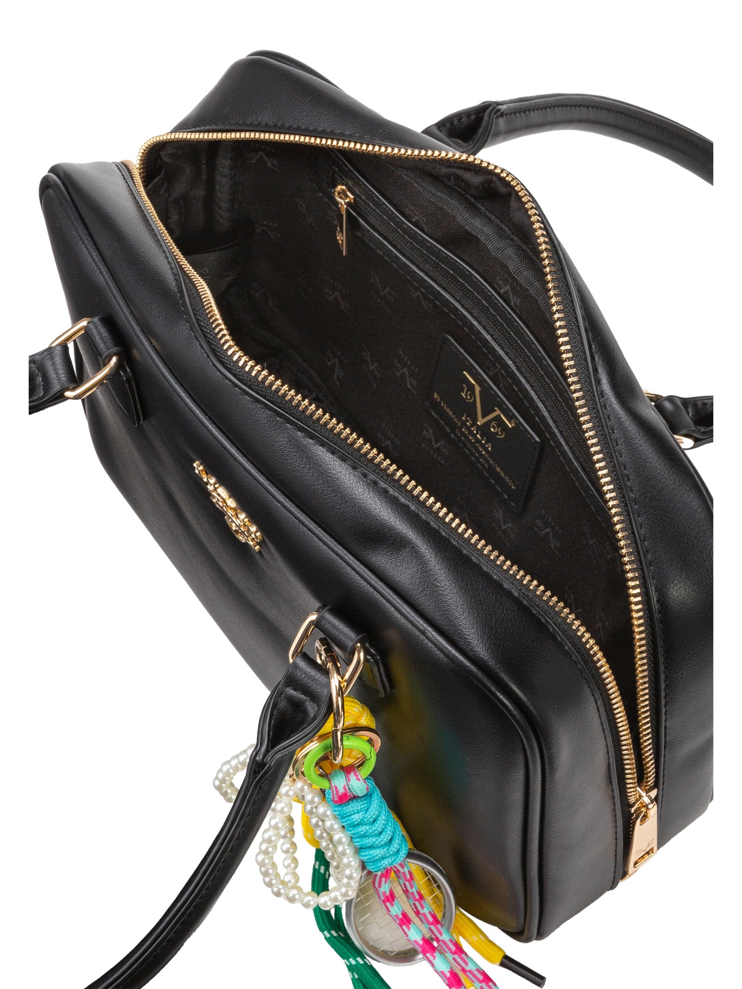 19V69 ITALIA Shoulder Bag 'Carrara' in Black