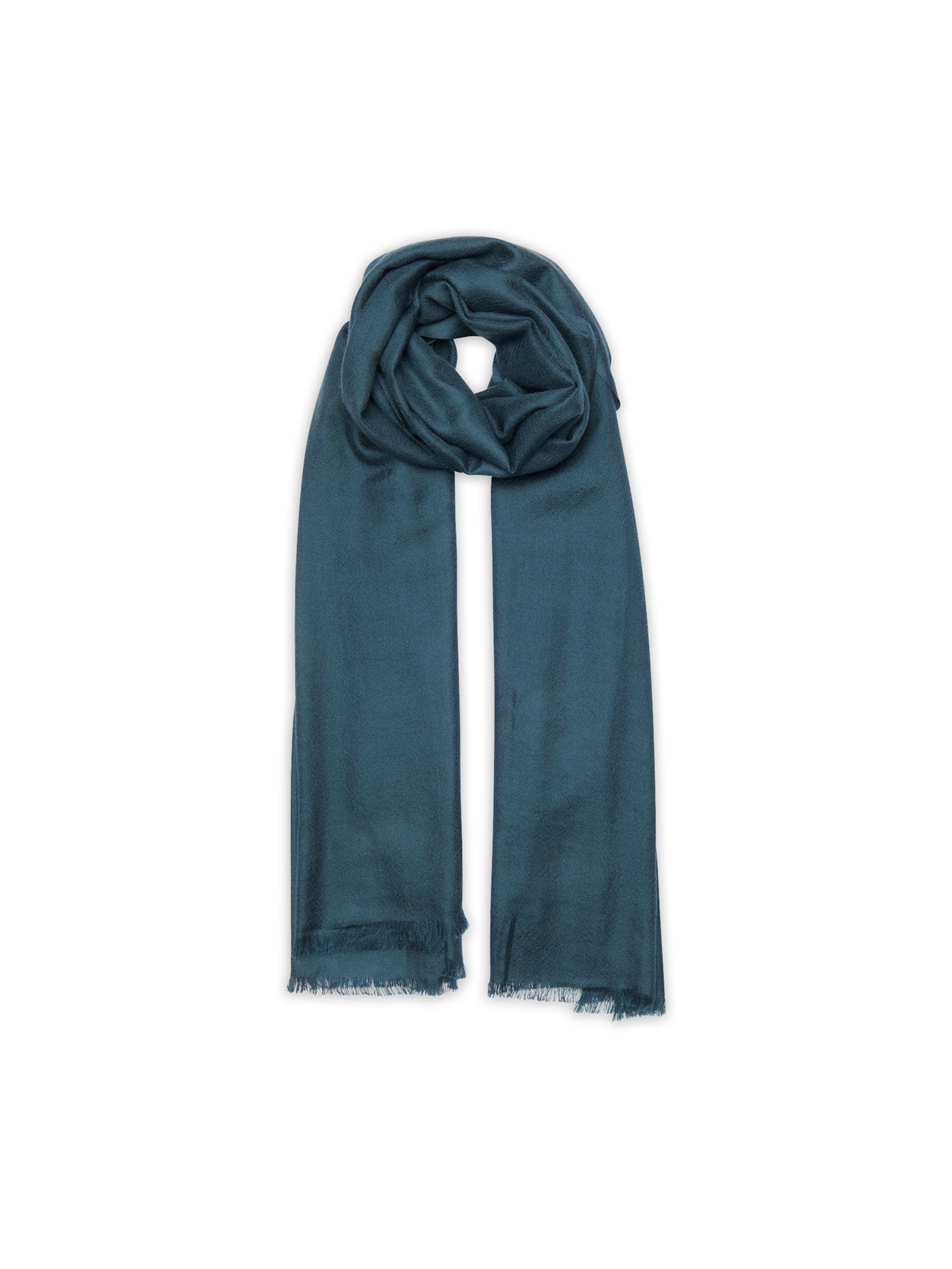 Noolur Schal 'Tabatinga' in Lila: Vorderseite