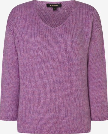 MORE & MORE Sweater in Purple: front