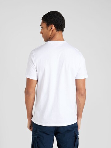 HUGO Koszulka 'Dulivio' w kolorze biały
