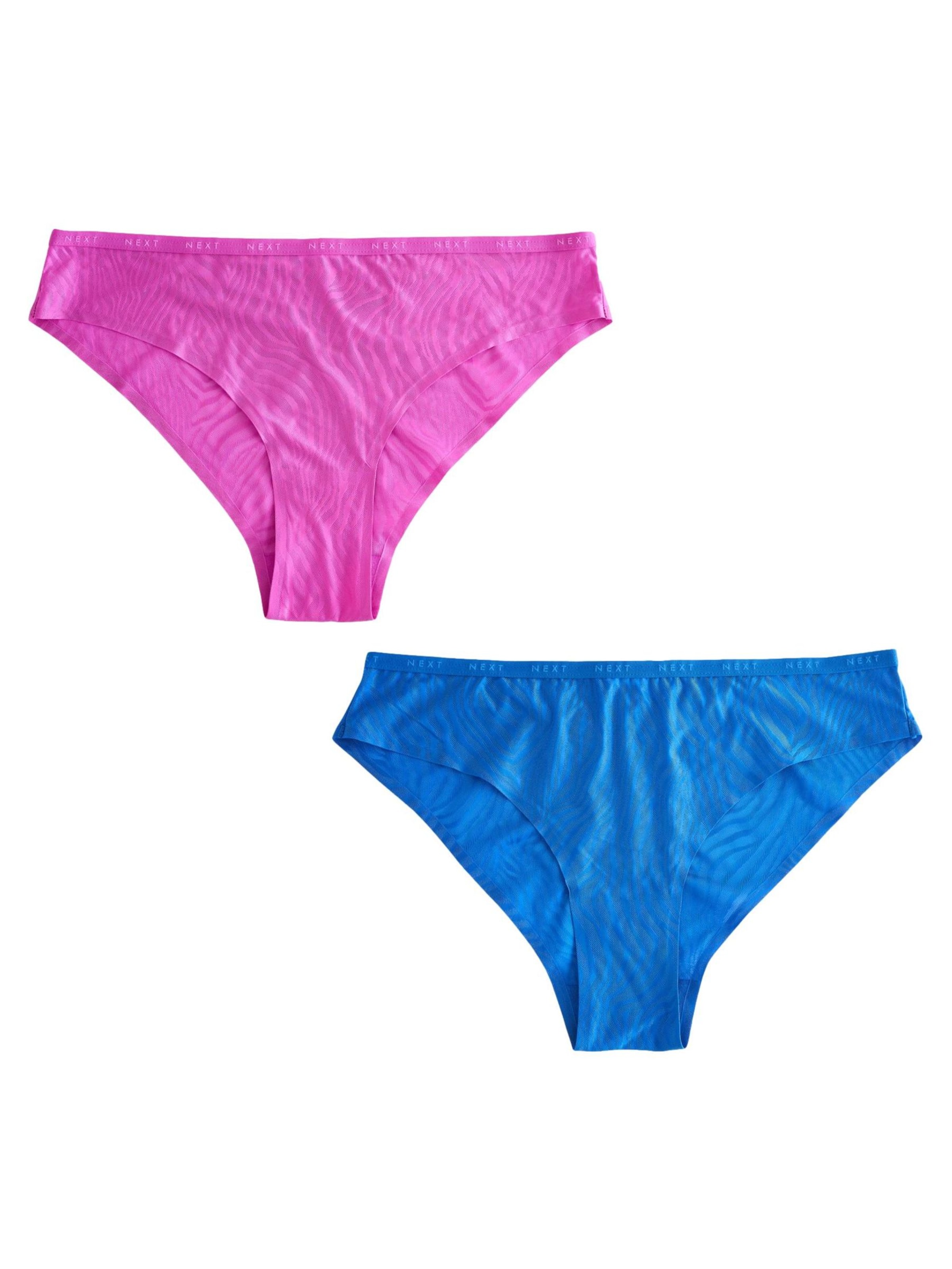 Slip de la Next pe albastru: față