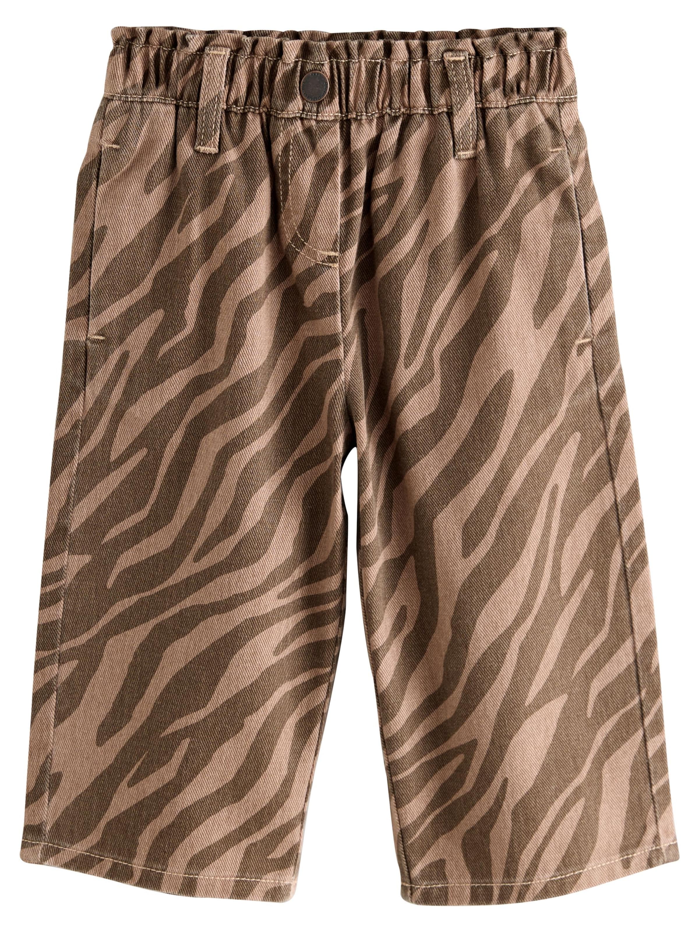 Next Kottis Teksapüksid, värv pruun: eest vaates