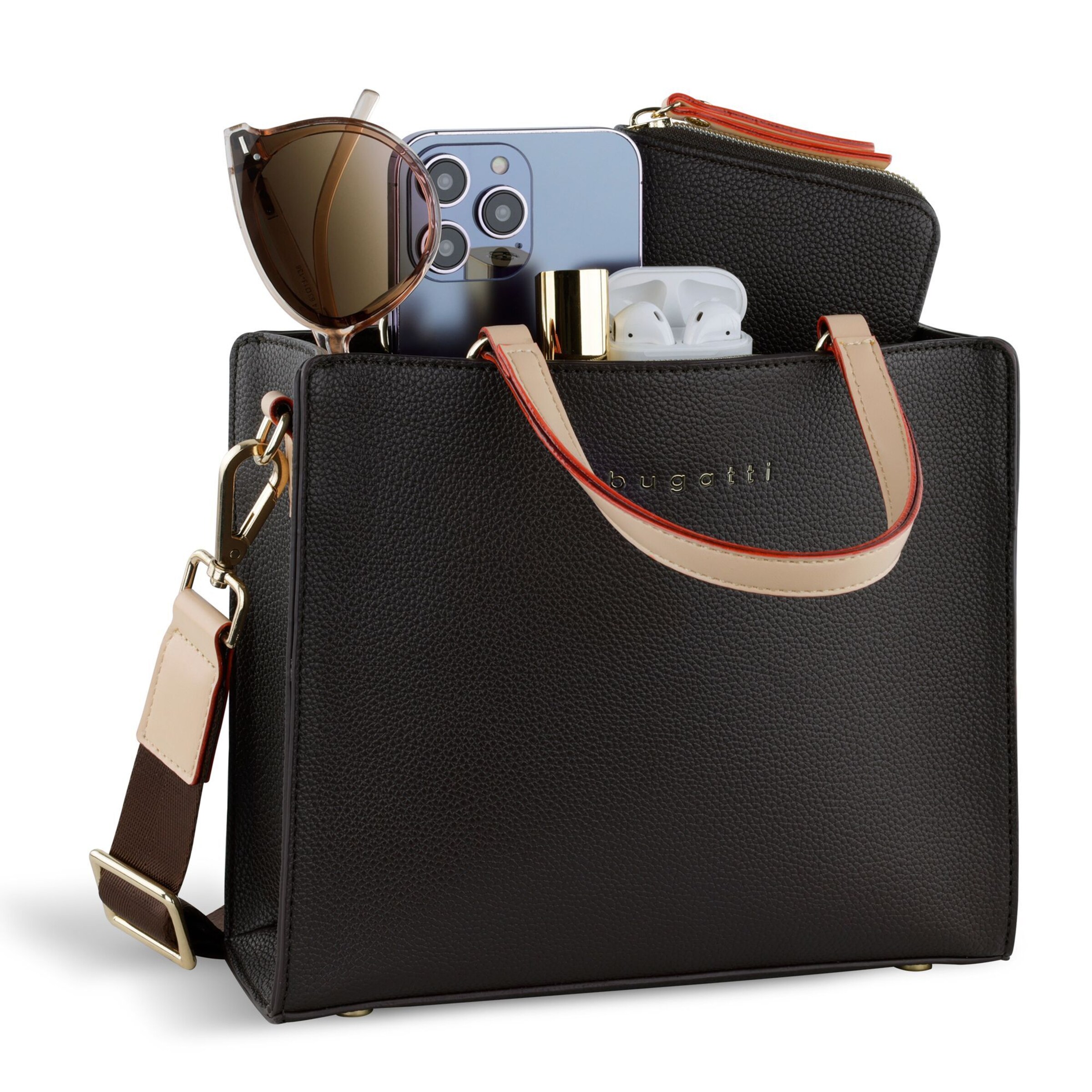 Borsa a mano 'Ella' di bugatti in marrone