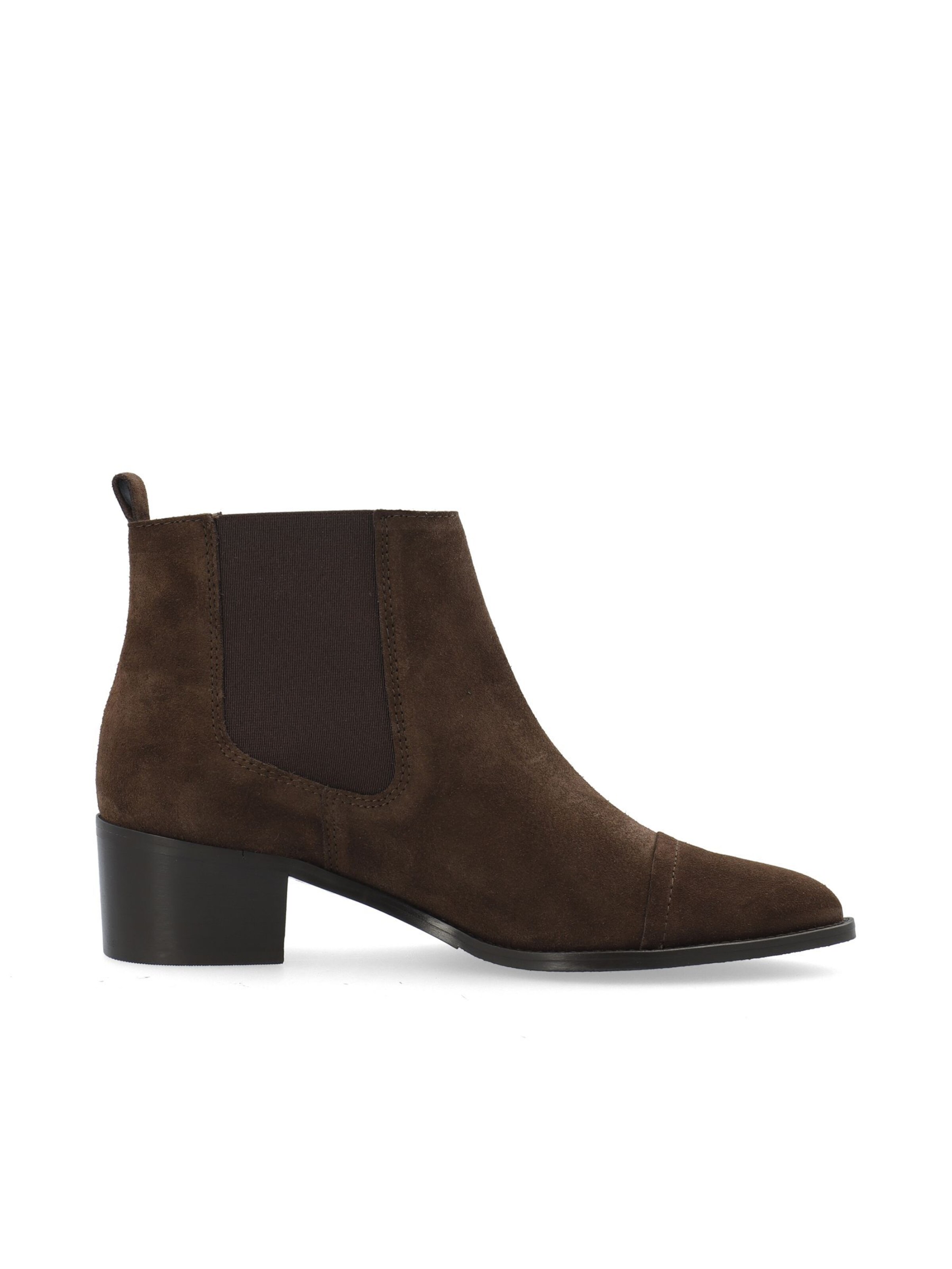 Chelsea Boots 'Carol' Bianco en marron