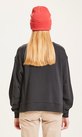 KnowledgeCotton Apparel Sweatshirt 'Erica' in Black