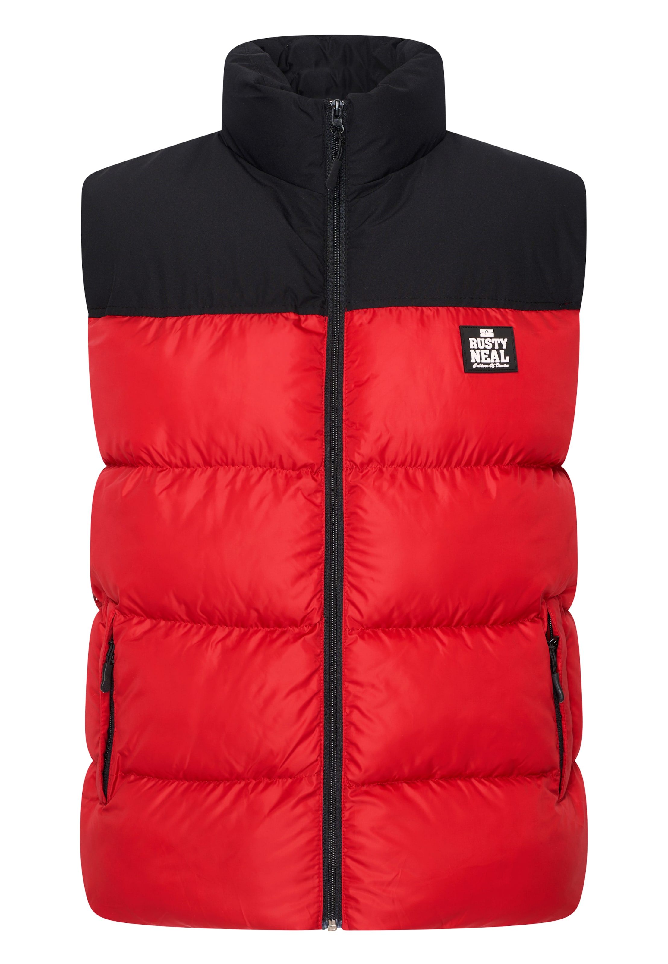 Gilet Rusty Neal en rouge : devant