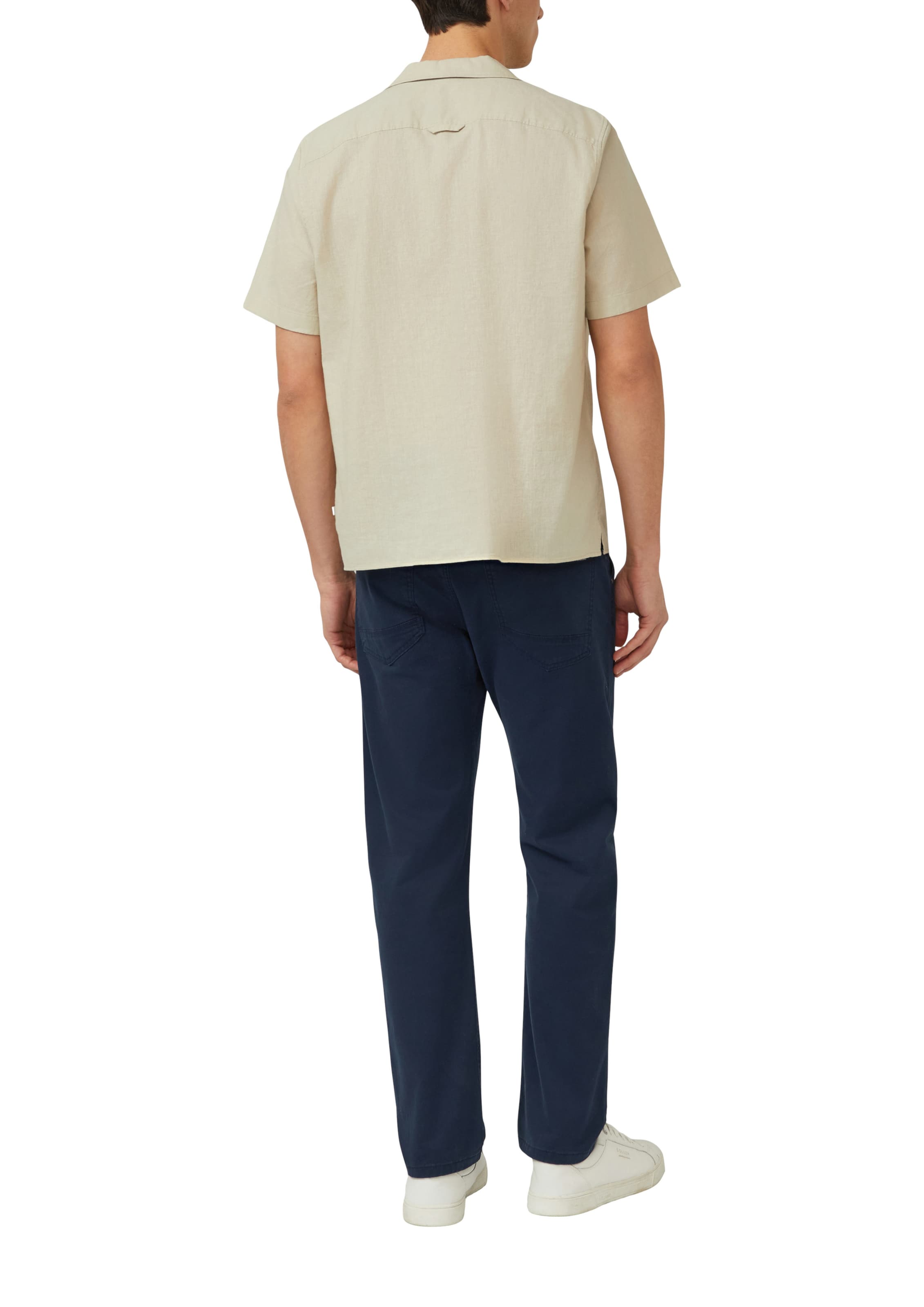 s.Oliver Regular fit Πουκάμισο σε μπεζ
