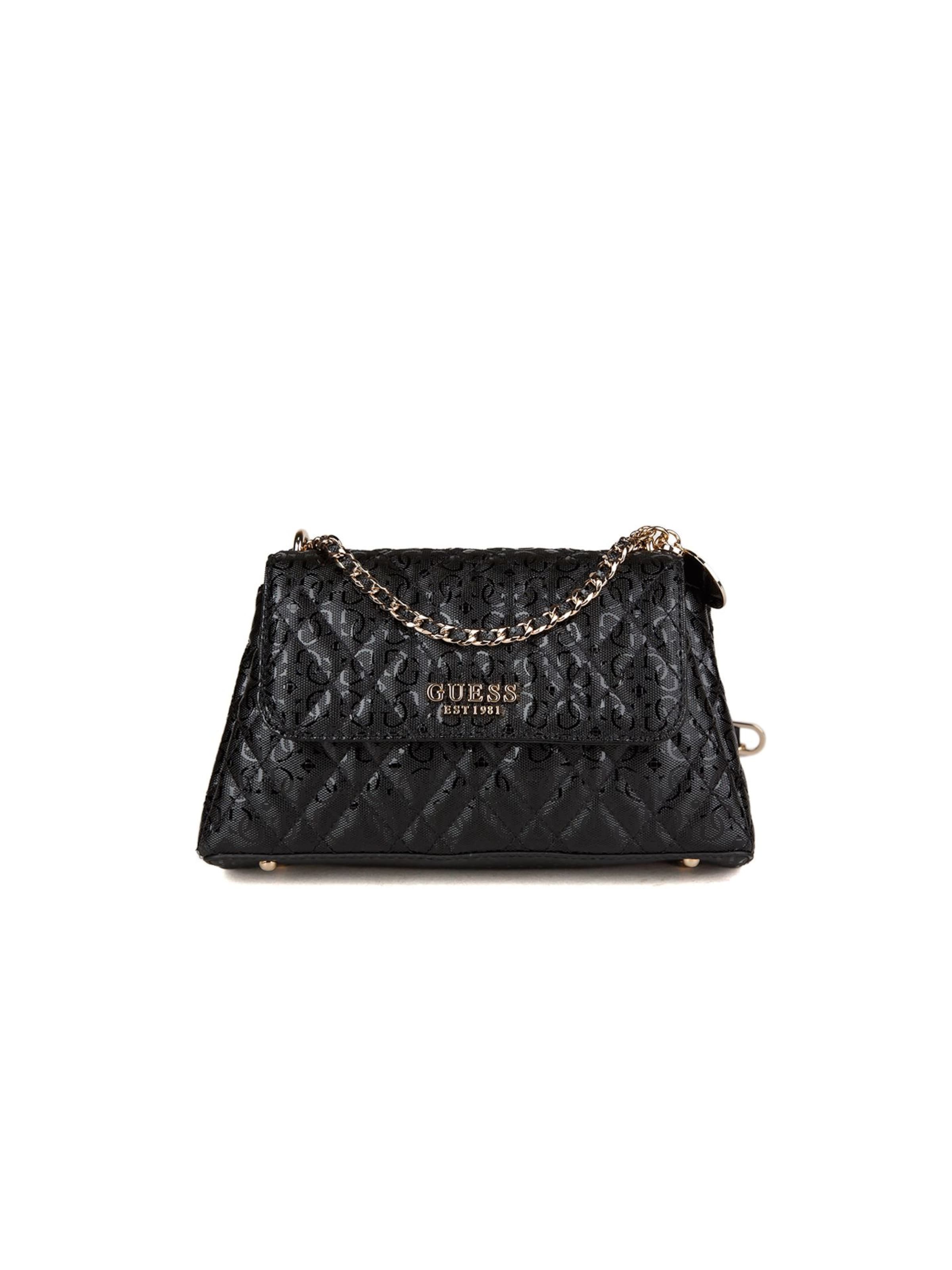 GUESS Umhängetasche 'Guess Crossbody Bag Black'‌‌‌‌‌‌‌‌ in Schwarz: Vorderseite