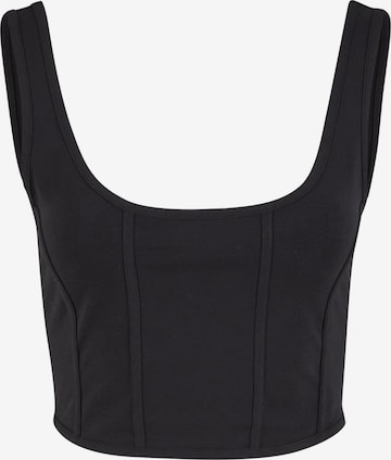 Urban Classics Top in Zwart: voorkant