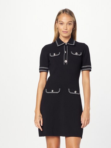 Rochie de vară de la MICHAEL Michael Kors pe negru: față