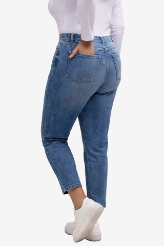 Ulla Popken Slimfit Jeans in Blauw