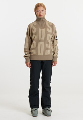 Pull-over de sport 'Verbier' SOS en marron