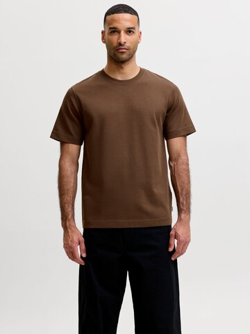Maglietta di JACK & JONES in marrone: frontale