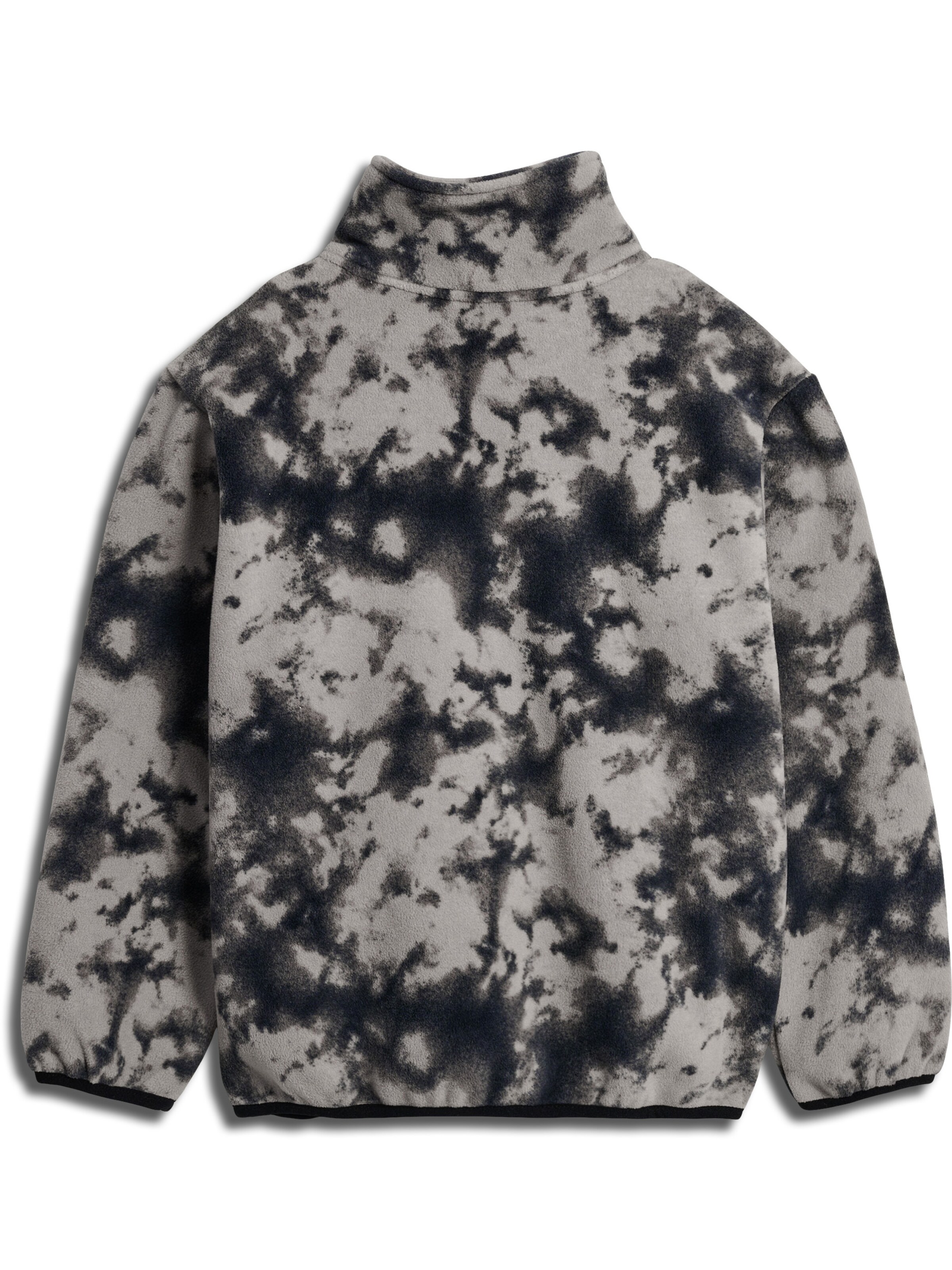 SOMETIME SOON Fleecejacke 'Crest' in Grau