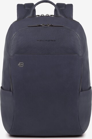 Piquadro Backpack in Blue: front