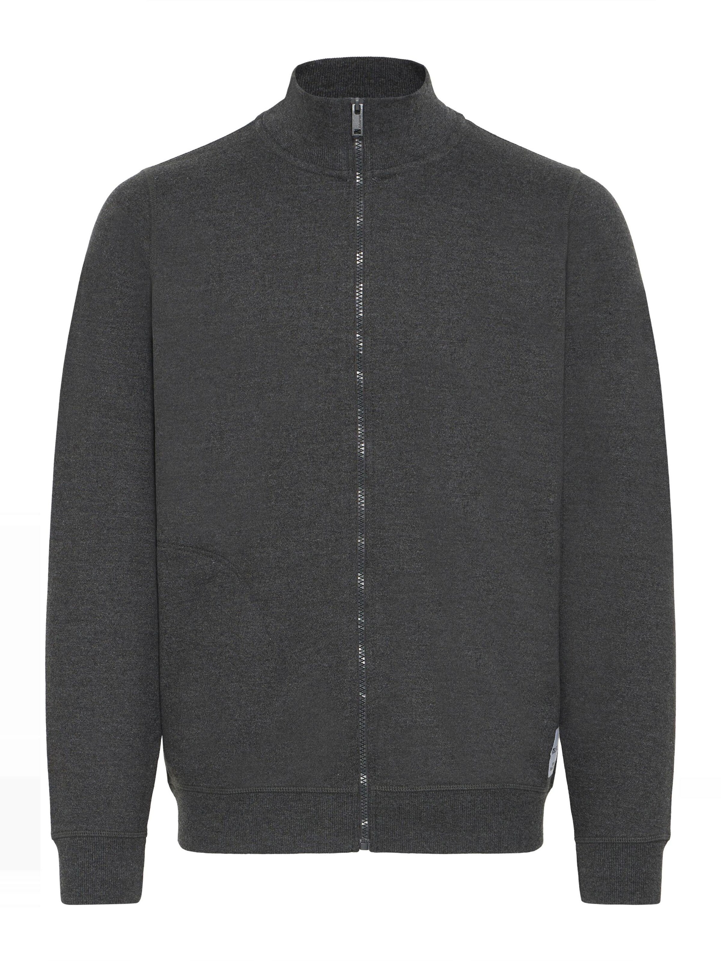 BLEND Trainingsjacke ' BHMBHANDRE ' in Grau: Vorderseite