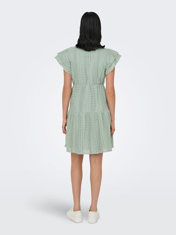 ONLY Kleid in Grün