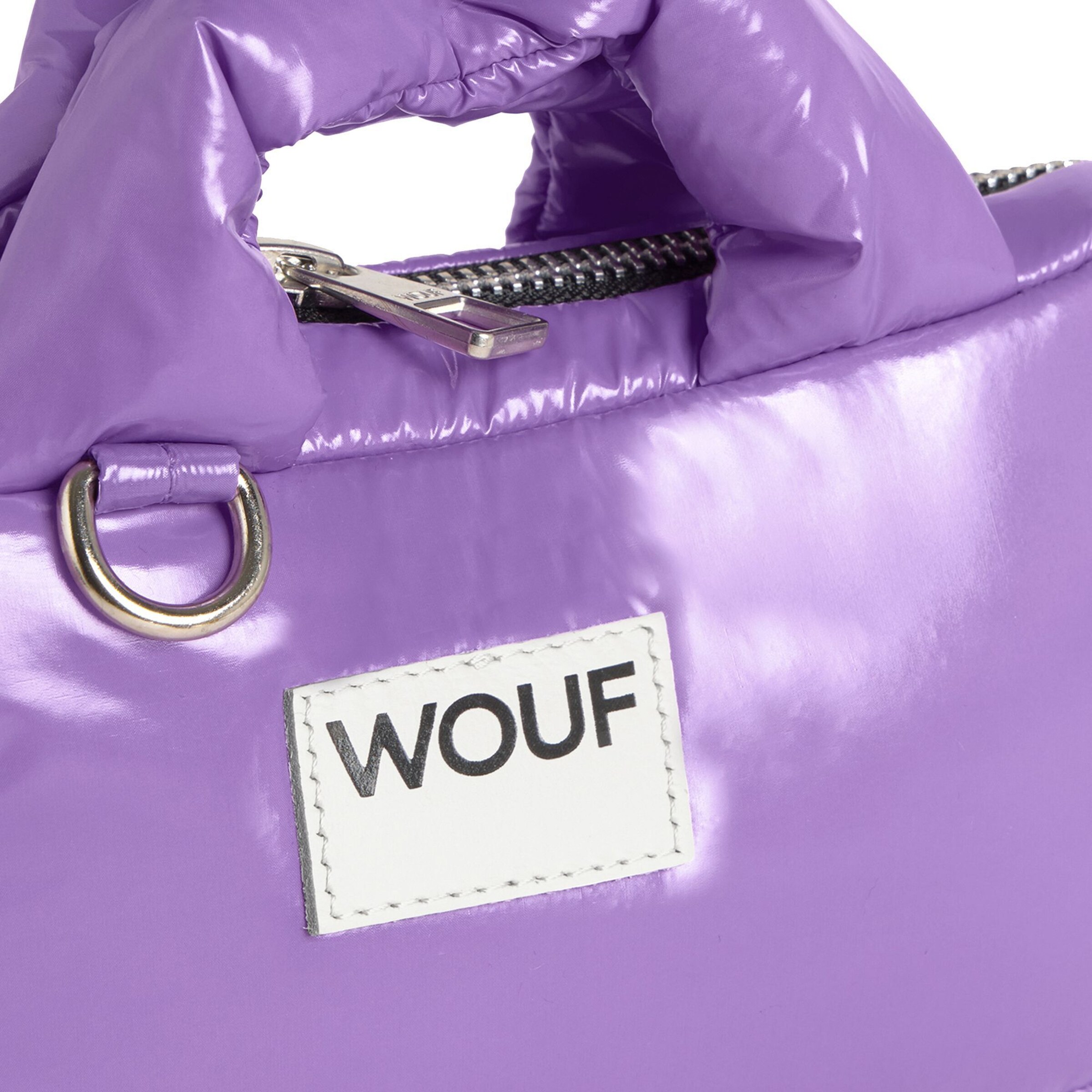 Wouf Handtas 'Glossy' in Lila