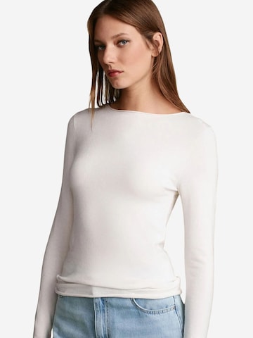 Pull-over 'Pullover' Dilvin en blanc