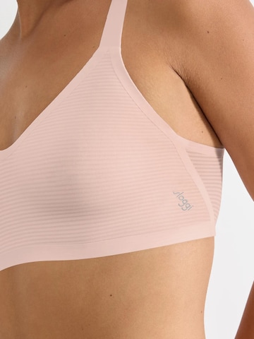 SLOGGI Μπουστάκι Σουτιέν 'ZERO Feel Air' σε ροζ