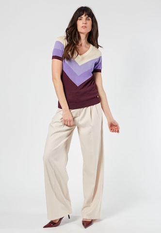 4funkyflavours Shirt 'Hey Now' in Purple