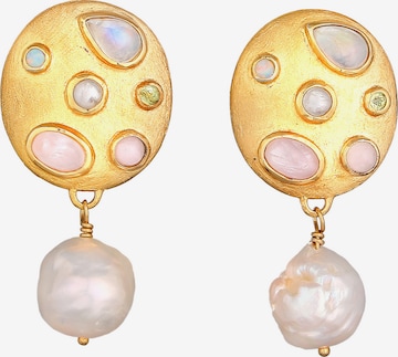 Haze&Glory Earrings in Gold: front