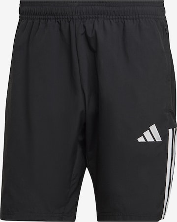ADIDAS PERFORMANCE Workout Pants 'Tiro 23 Competition Downtime' in Black: front