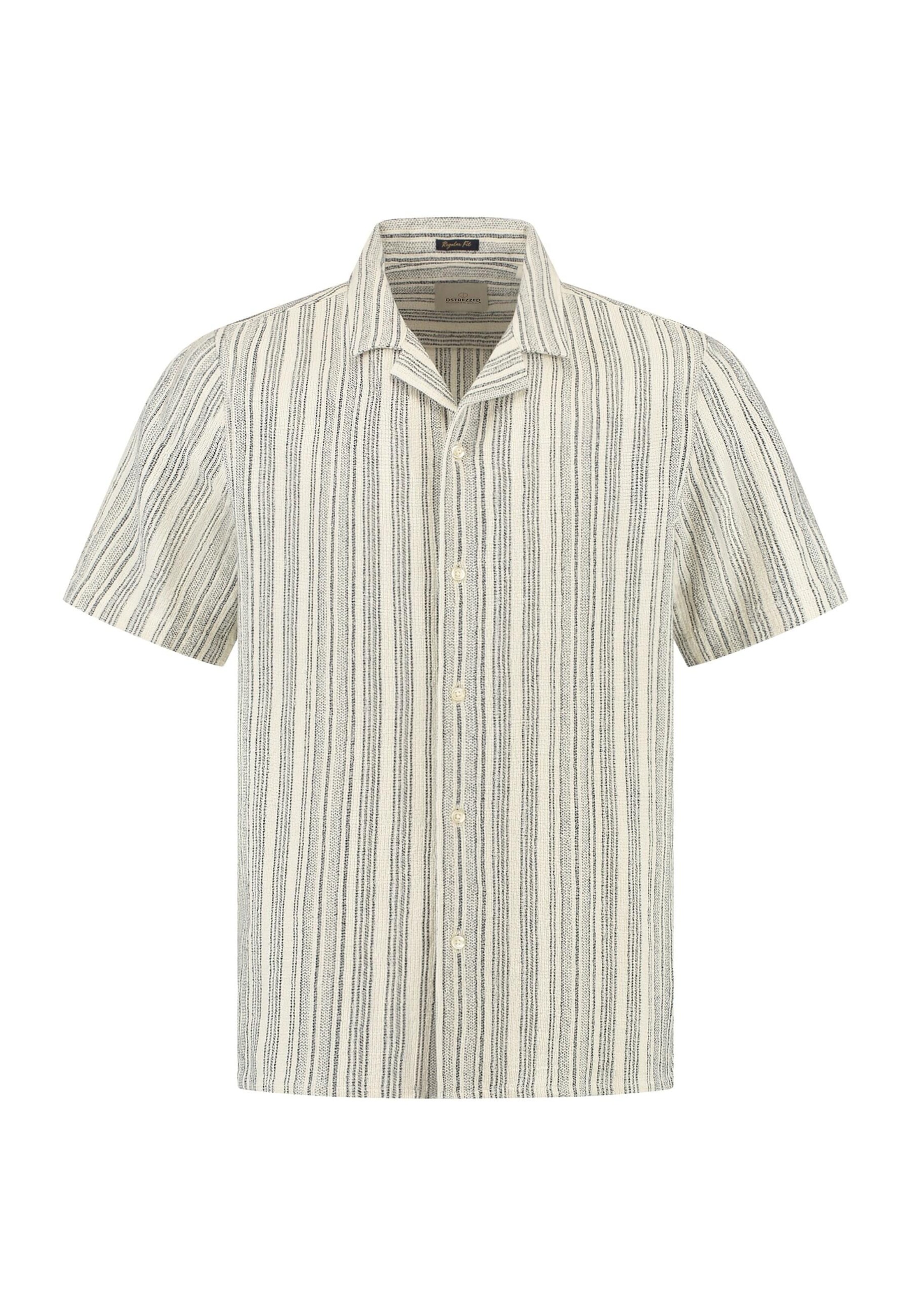 Coupe regular Chemise 'Sandy' Dstrezzed en bleu : devant