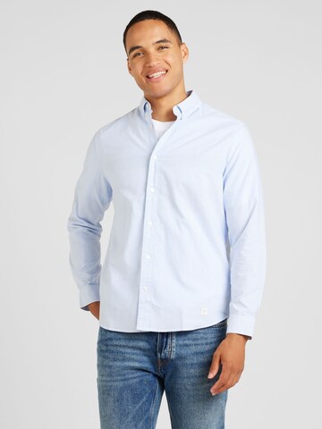 NOWADAYS Regular fit Button Up Shirt in Blue: front