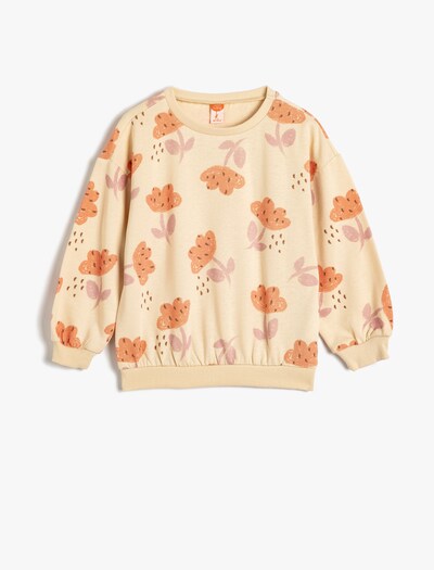 Koton Sweatshirt in de kleur Oranje, Productweergave