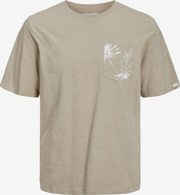 T-Shirt 'Crayon' JACK & JONES en beige : devant