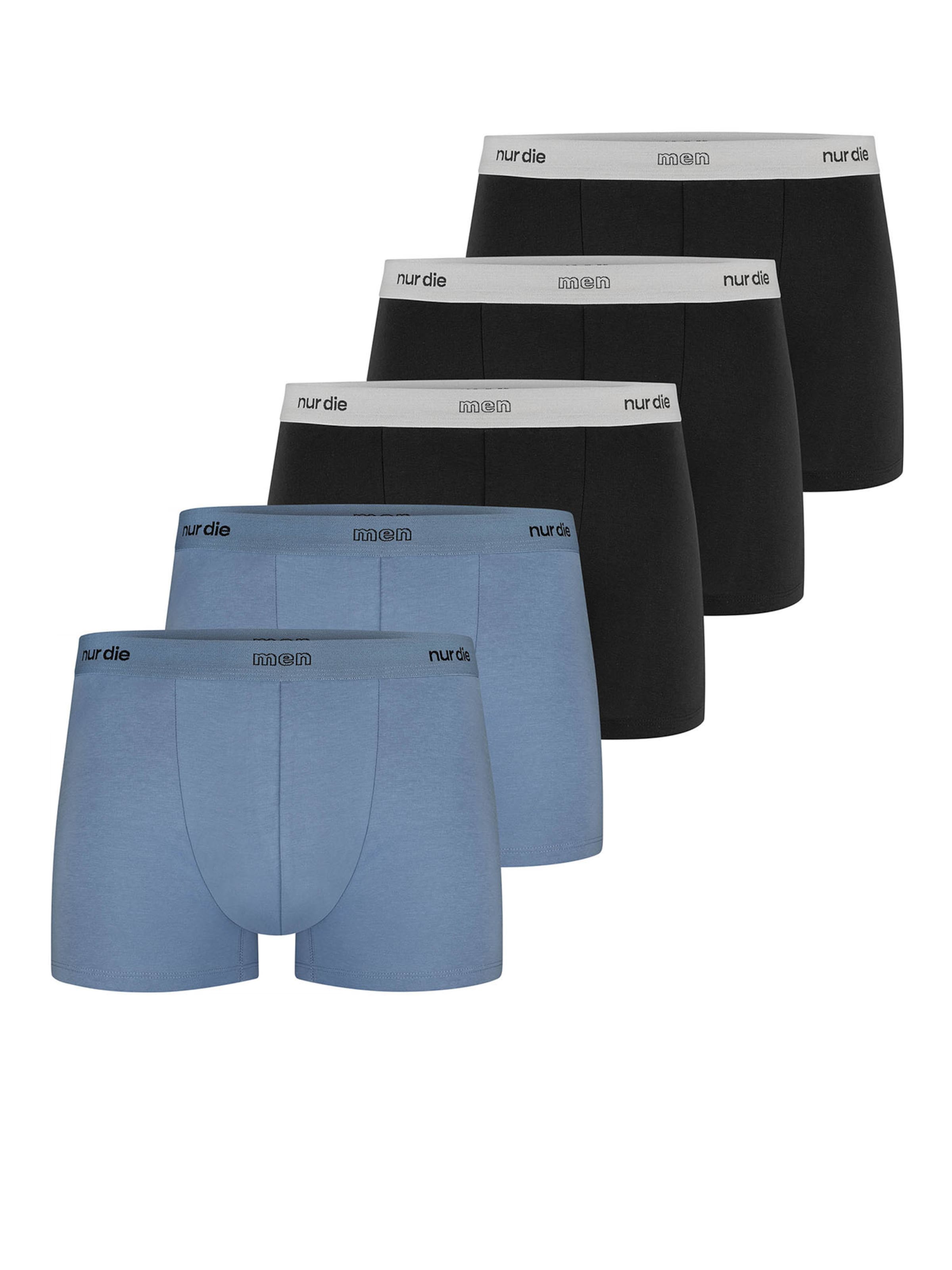 Nur Die Boxer shorts ' Organic Cotton ' in Blue: front