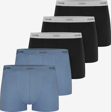 Nur Die Boxer ' Organic Cotton ' in Blau: Vorderseite