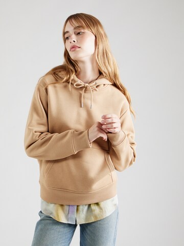 GANT Sweatshirt in Beige: front
